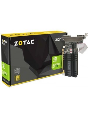 ZOTAC NVIDIA ZOTAC GT 710 1 GB DDR3 Graphics Card(Black)