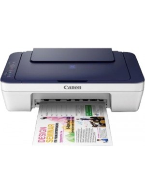 Canon PIXMA E417 Multi-function Printer(Blue and White)