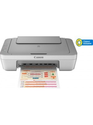 Canon PIXMA MG2470 All-in-One Inkjet Printer(Grey, White)