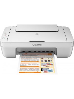 Canon PIXMA MG2570 All-in-One Inkjet Printer(White)