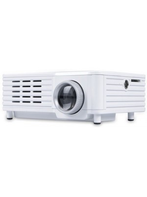MDI GP8 100 lm LED Corded Mobiles Portable Projector(White)