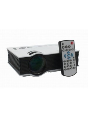 MDI MDI-UC40 Plus 800 lm LED Corded Portable Projector(White)
