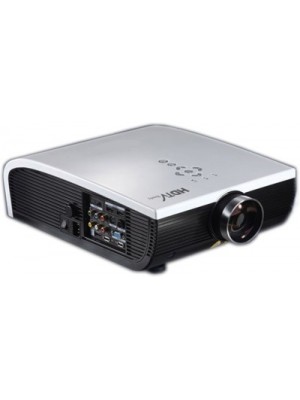 Play PP 002 4200 lm LED Corded & Cordless Portable Projector(White, Black)