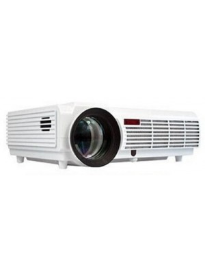 Play Wireless Android 5500 lm LED Corded Portable Projector(White)
