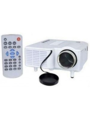 Shrih 48 lm LED Corded Portable Projector(White)