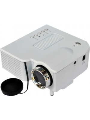 Zakk 48 lm LED Corded Portable Projector(White)