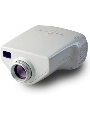 Zingalalaa 150 lm LED Corded Portable Projector(White)