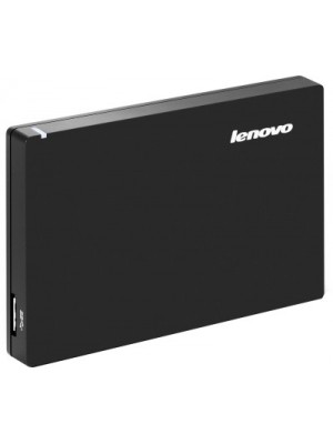 Lenovo Slim 1 TB Wired External Hard Disk Drive(Black)