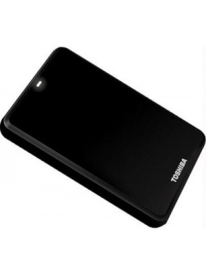Toshiba Canvio Alumy 1 TB External Hard Disk Drive(Black)