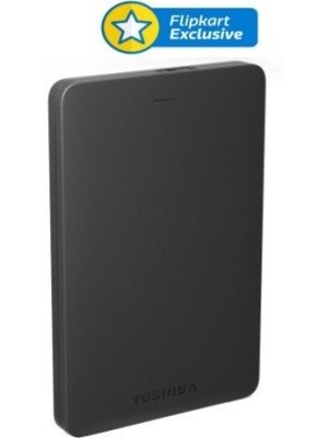 Toshiba Canvio Alumy 2 TB Wired External Hard Disk Drive(Black)