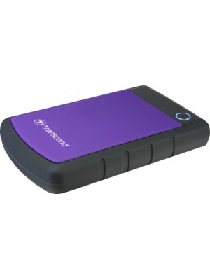 Transcend H3P 2 TB External Hard Disk Drive(Purple & Black)