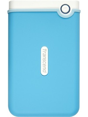 Transcend StoreJet 25M3B 2.5 inch 1 TB Auto-Backup Drive(Light Blue)
