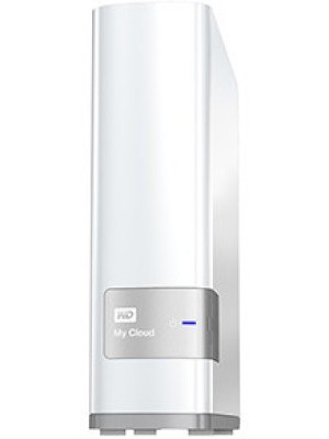 Wd 4 TB Wired External Hard Disk Drive(White, External Power Required)