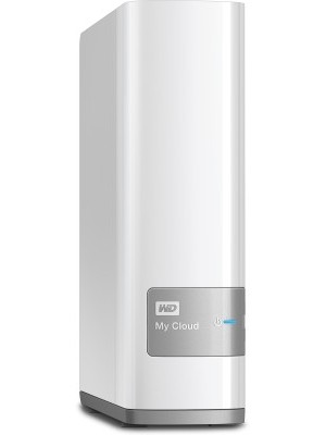WD My Cloud 2 TB Wired External Hard Disk Drive(White, External Power Required)