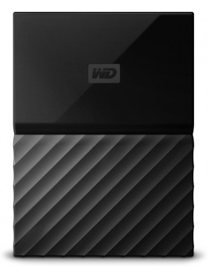 WD My Passport 1 TB Wired External Hard Disk Drive(Black)