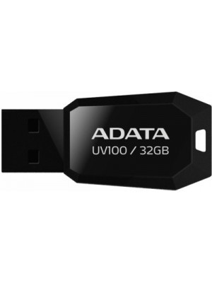 Adata Flash Drive UV100 32 GB Pen Drive(Black)