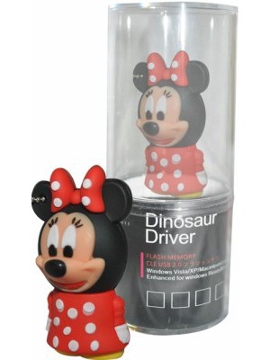 Dinosaur Drivers Mickey Mouse 8 GB Pen Drive(Red)