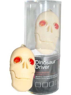 Dinosaur Drivers Skeleton 16 GB Pen Drive(Multicolor)