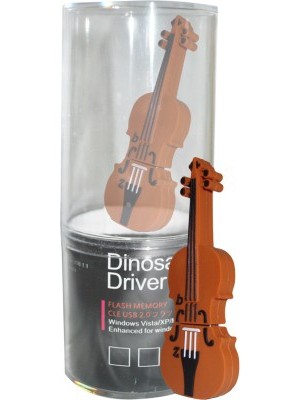 Dinosaur Drivers Violin 16 GB Pen Drive(Multicolor)