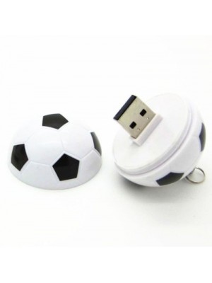 eShop Football Shape 16 GB Pen Drive(White, Black)