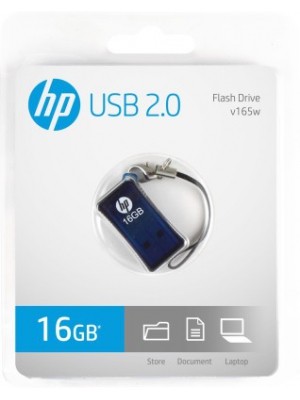 HP V-165 W - 16 GB Utility Pendrive(Blue)