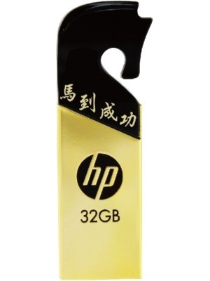 HP v219g 32 GB Pen Drive(Black & Gold)