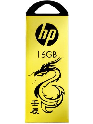 HP v228w 16 GB Pen Drive(Gold)