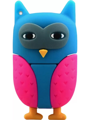 Microware 32 GB Owl New Multi Colour Shape Designer Fancy Pendrive 32 GB Pen Drive