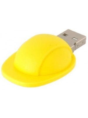 Microware Yellow Halmet 16 GB Pen Drive(Yellow)