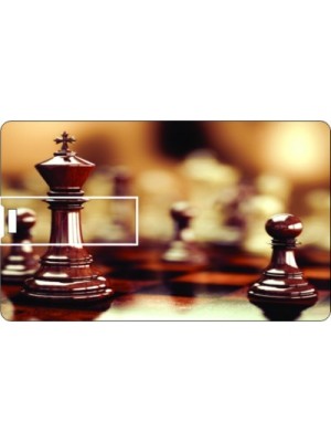 Printland Credit Card Chess Play 8 GB Pen Drive(Multicolor)
