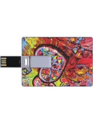 Printland Credit Card Shaped PC82231 8 GB Pen Drive(Multicolor)