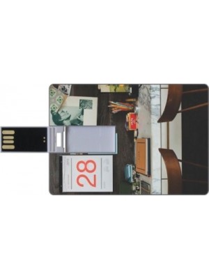 Printland Credit Card Shaped PC82247 8 GB Pen Drive(Multicolor)