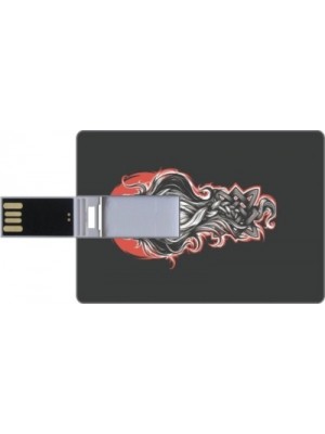 Printland Credit Card Shaped PC82858 8 GB Pen Drive(Multicolor)
