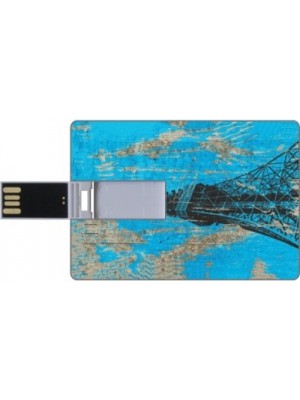 Printland Credit Card Shaped PC82875 8 GB Pen Drive(Multicolor)