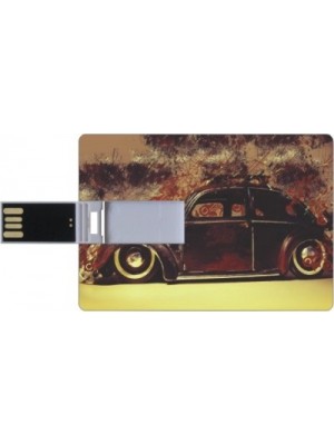 Printland Credit Card Shaped PC83032 8 GB Pen Drive(Multicolor)