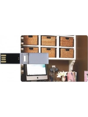 Printland Credit Card Shaped PC83085 8 GB Pen Drive(Multicolor)