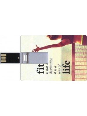 Printland Credit Card Shaped PC83200 8 GB Pen Drive(Multicolor)