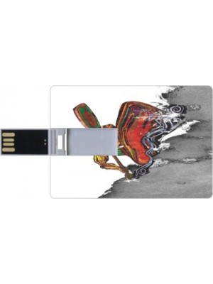 Printland Credit Card Shaped PC83451 8 GB Pen Drive(Multicolor)