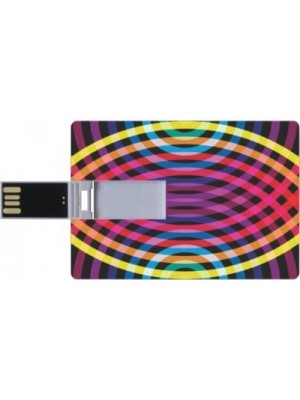 Printland Credit Card Shaped PC83508 8 GB Pen Drive(Multicolor)
