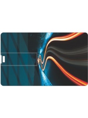 Printland Credit Card Shaped PC84154 8 GB Pen Drive(Multicolor)