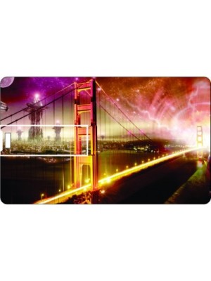 Printland Credit Card The Bridge 8 GB Pen Drive(Multicolor)