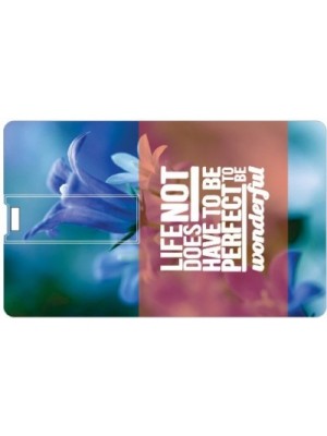 Printland Credit card Wonderful Life PC80731 8 GB Pen Drive(Multicolor)