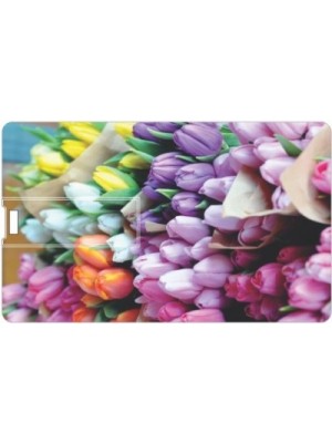 Printland Flowers PC84848 8 GB Pen Drive(Multicolor)