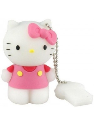 Quace Cute Hello Kitty 8 GB Pen Drive(Multicolor)