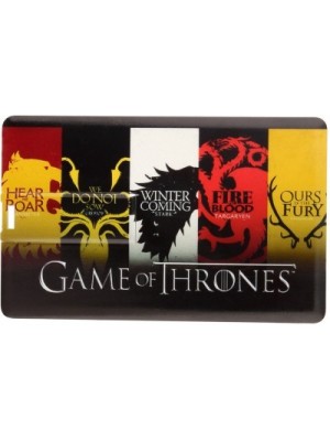 Quace Game of Thrones 5 House Banners 4 GB Pen Drive(Multicolor)