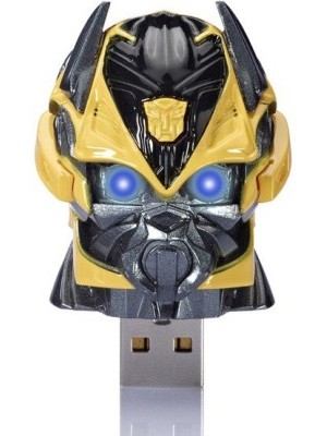 Quace Transformers Bumble bee Glowing Eyes 16 GB Pen Drive(Multicolor)