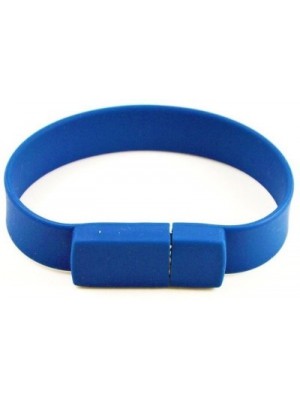 Quace Wrist Band 16 GB Pen Drive(Blue)
