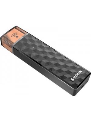 SanDisk Connect Wireless Stick 32 GB Pen Drive(Black)