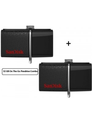 SanDisk Ultra Dual PD Combo 32 GB Pen Drive(Black)