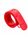 eShop Hi-speed USB 2.0 Slap Wrist Band Flash Drive 8 GB Pen Drive(Red)